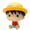 Figura hucha plastoy one piece luffy chibi