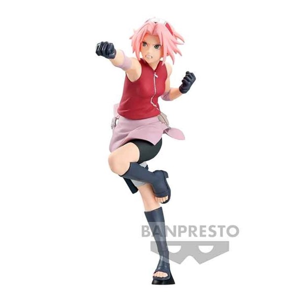 Figura banpresto naruto shippuden vibration stars haruno sakura