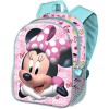 Mochila 3D Minnie Disney 31x27x11cm.