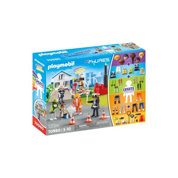 Playmobil my figures: mision de rescate