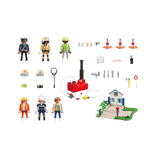 Playmobil my figures: mision de rescate