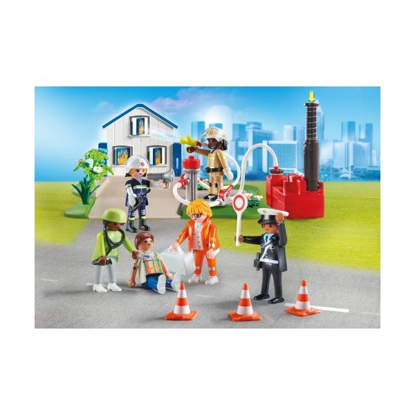 Playmobil my figures: mision de rescate