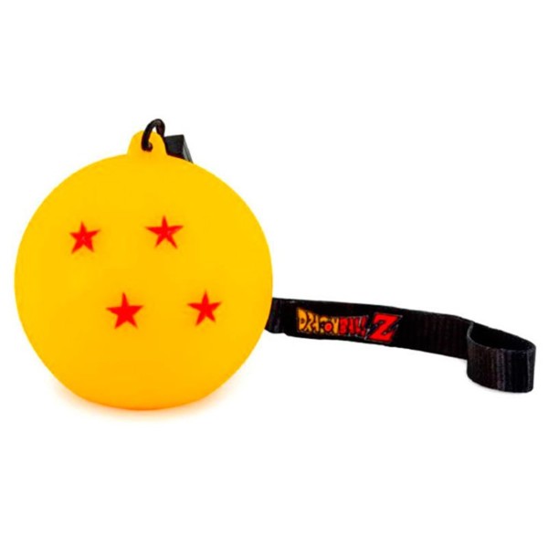 Lampara led teknofun madcow entertainment dragon ball z bola de dragon 4 estrellas inalambrica con correa 2 funciones de luz