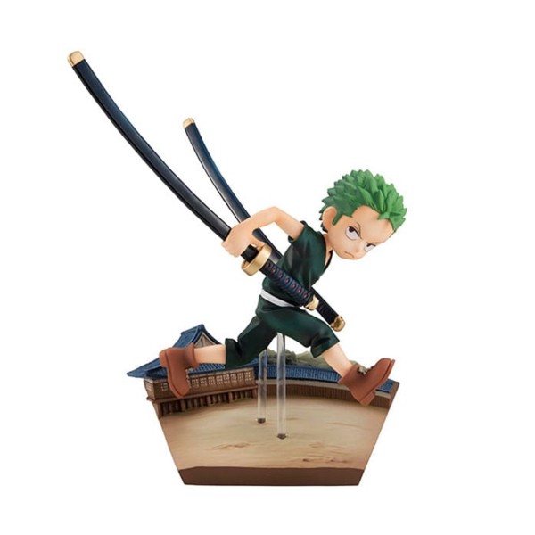 Figura megahouse gem series one piece zoro run run run