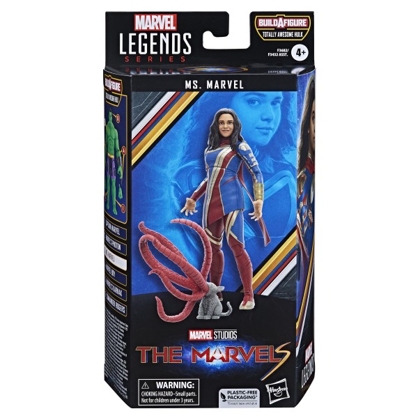 Figura hasbro marvel legends series ms. marvel