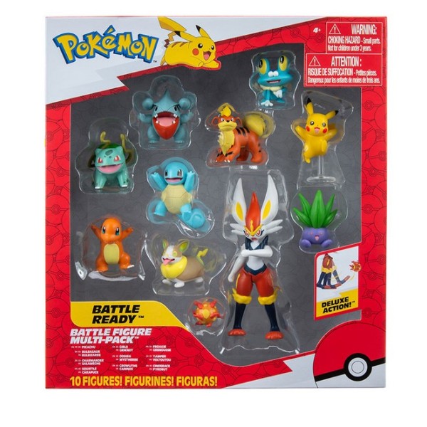 Figuras pokemon multipack 10