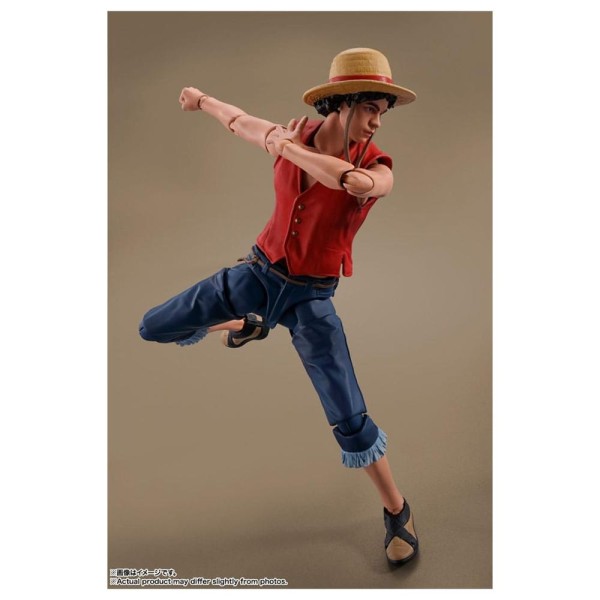 Figura tamashii nations sh figuarts one piece monkey d luffy netflix