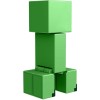 Figura mattel minecraft creeper con accesorios portal