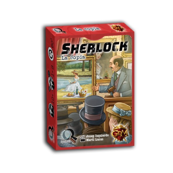 Juego de mesa gdm sherlock: la copia pegi 10