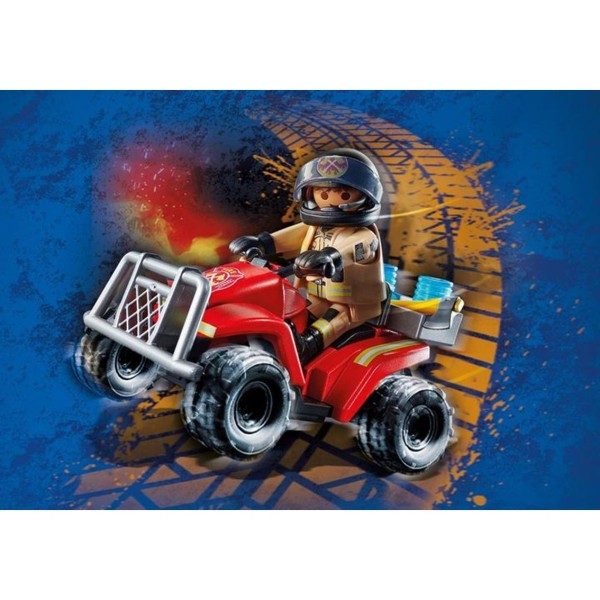 Playmobil bomberos - speed quad