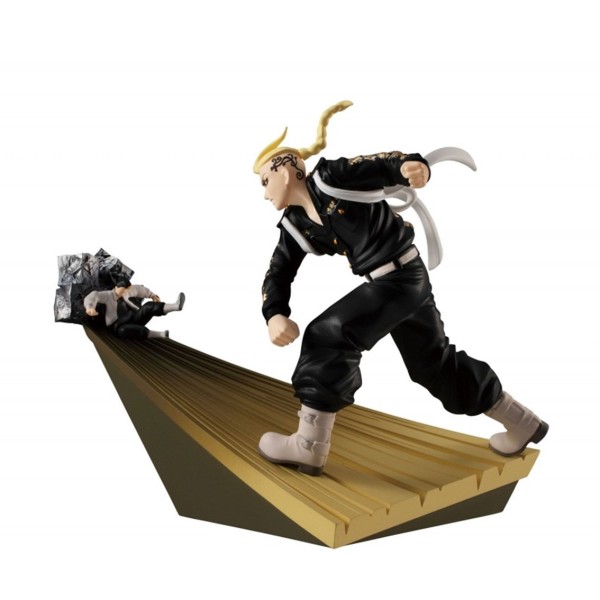 Set figuras megahouse petitrama series tokyo revengers toman heroic scenes