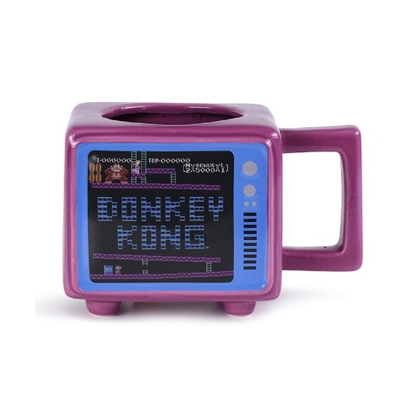 Taza térmica pyramid retro tv donkey kong