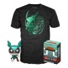 Pop & tee my hero academia deku con casco (full mech suit) funko + camiseta talla s