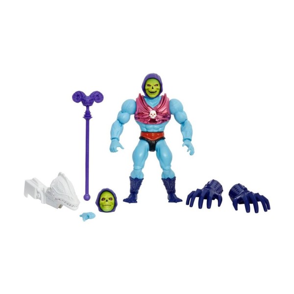 Figura mattel masters of the universe skeletor puño volador