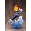 Figura kotobukiya my hero academia artfxj shoto todoroki ver 2 bonus edition pvc escala 1 - 8 26 cm