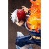 Figura kotobukiya my hero academia artfxj shoto todoroki ver 2 bonus edition pvc escala 1 - 8 26 cm