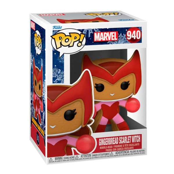 Funko pop marvel navidad galleta jengibre bruja escarlata 57129