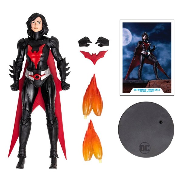 Figura mcfarlane toys dc multiverse batwoman unmasked batman beyond