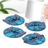 Pack de 4 posavasos disney stitch