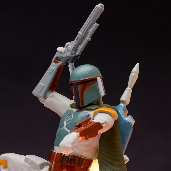 Lampara diorama paladone star wars boba fett