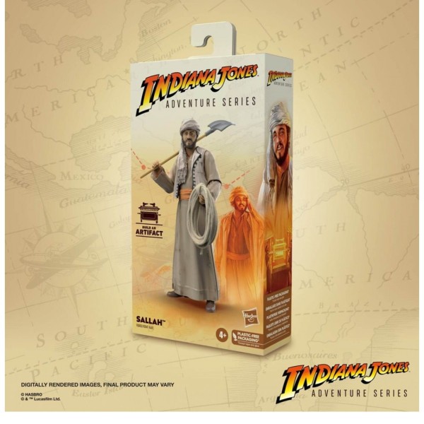 Figura hasbro indian jones adventure series - sallah