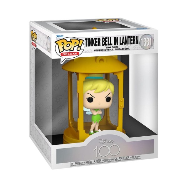 Funko pop deluxe disney peter pan disney 70 aniversario campanilla encerrada en jaula 70846