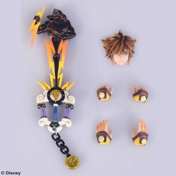 Figura square enix kingdom hearts iii: bring arts - sora - guard form