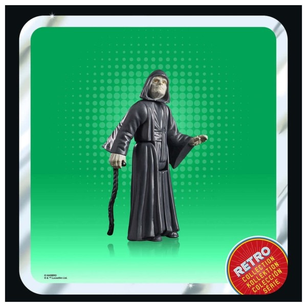 Figura hasbro star wars retro collection the return of the jedi - the emperor palpatine