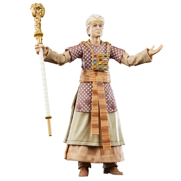 Figura hasbro indian jones adventure series - rené belloq (ceremonial)