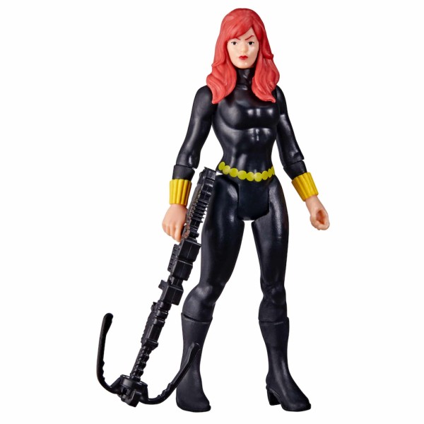 Figura hasbro black widow 9.5 cm marvel legends retro