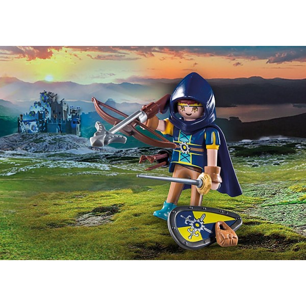 Playmobil novelmore - gwynn con equipo de combate