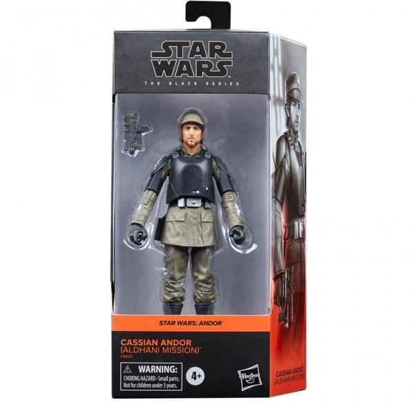 Figura hasbro star wars andor - cassian andor the black series