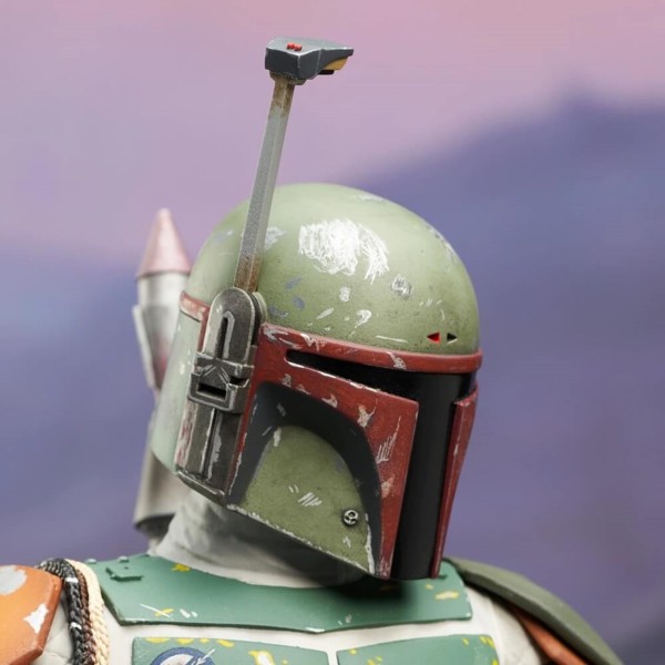 Figura diamond select toys star wars milestones return of the jedi boba fett escala 1 - 6 edicion limitada