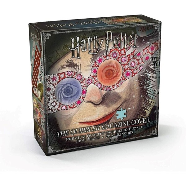 Puzzle the noble collection harry potter the quibbler magazine 1000 piezas