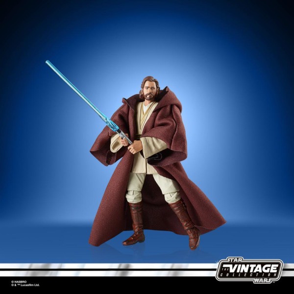 Figura hasbro obi wan kenobi 95 cm sw el ataque de los clones star wars vintage