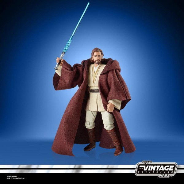 Figura hasbro obi wan kenobi 95 cm sw el ataque de los clones star wars vintage