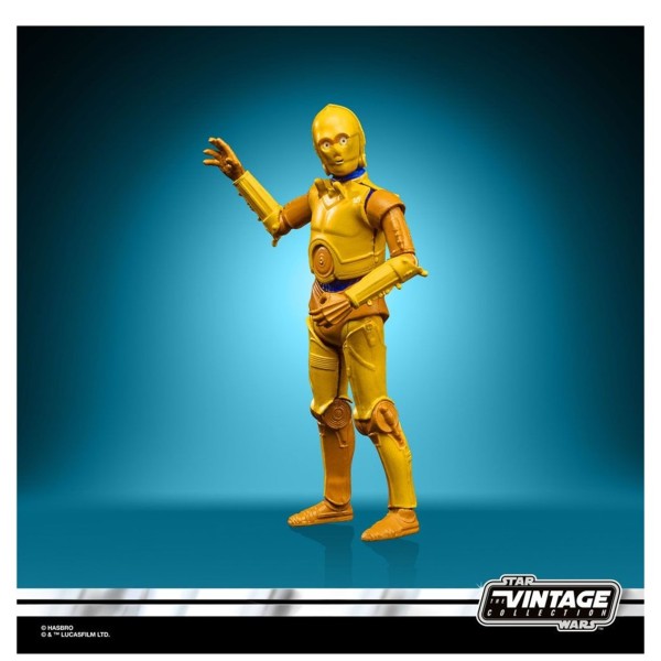 Figura hasbro star wars the vintage collection - c3po