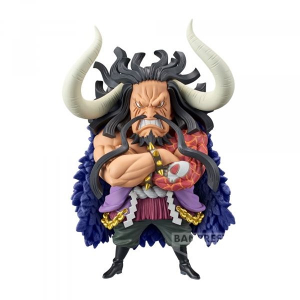 Figura banpresto one piece mega world collectable figure kaido of the beasts 13cm