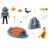 Playmobil starter pack lucha contra el escorpion de fuego