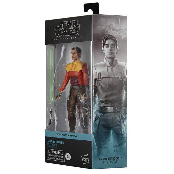 Figura hasbro star wars the black series ahsoka ezra bridger (lothal)