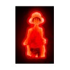 Mural lampara neon teknofun madcow entertainment one piece luffy 30 cm