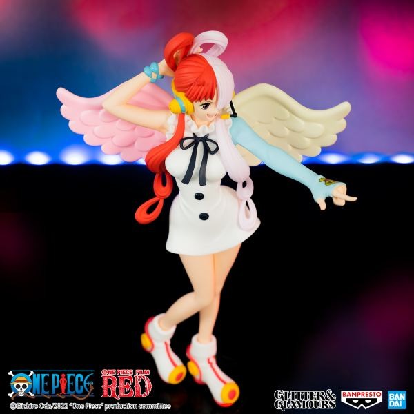 Figura banpresto one piece film red glitter & glamours uta 22cm