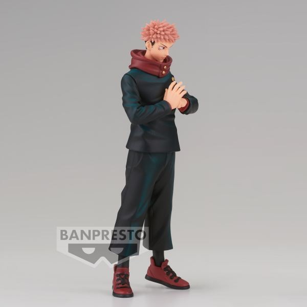 Figura banpresto jujutsu kaisen jukon no kata yuji itadori 16cm