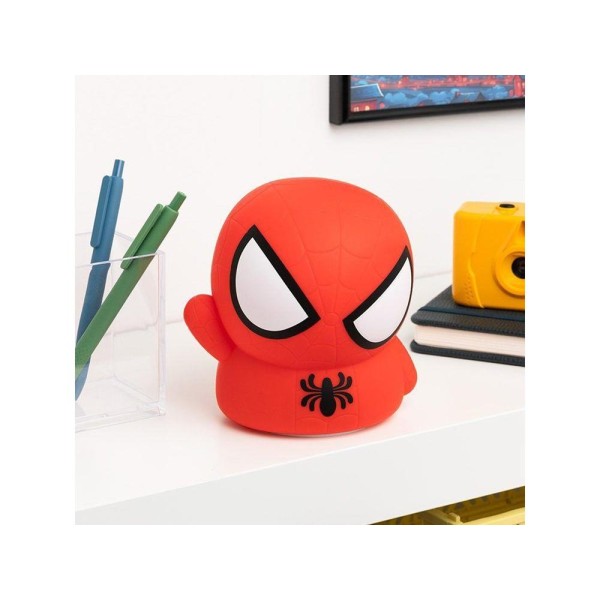 Lámpara de silicona 3d paladone marvel spiderman