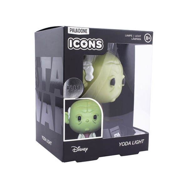 Lampara paladone icon star wars yoda