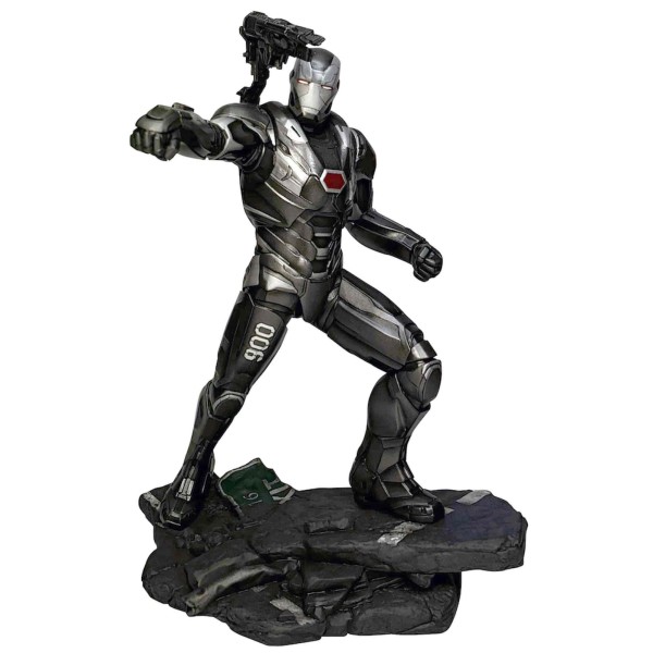 Figura diamond collection marvel avengers war machine pvc diorama movie gallery avengers: endgame