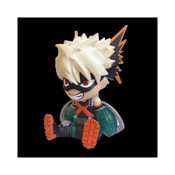 Figura hucha plastoy my hero academia katsuki bakugo tirelire re - run 18cm