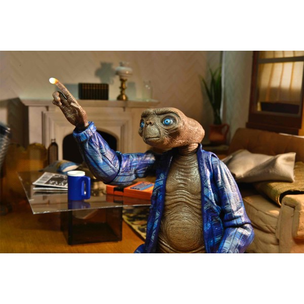 Figura neca e.t. ultimate telepathic et 40 aniversario el extraterrestre