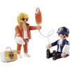 Playmobil duo pack doctor y policia