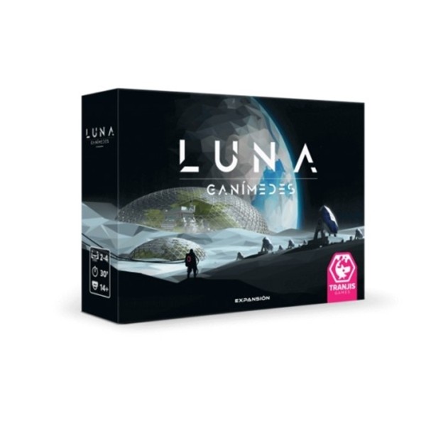 Juego de mesa tranjis games ganimedes luna expansion edad recomendada 14 años